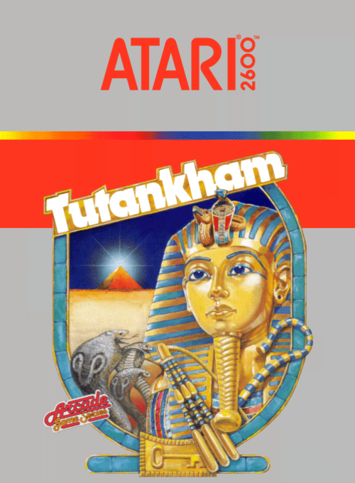 Tutankham box art for Atari 2600
